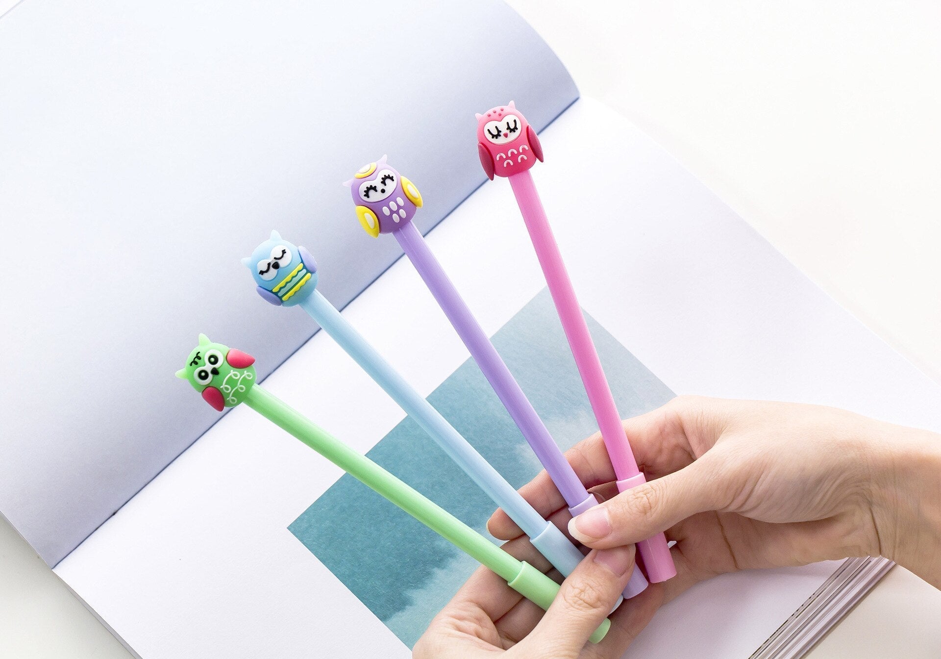 1pc Kawaii Animals Gel Pen - Owl 1pc - Stationary & More - Pens - 16 - 2024