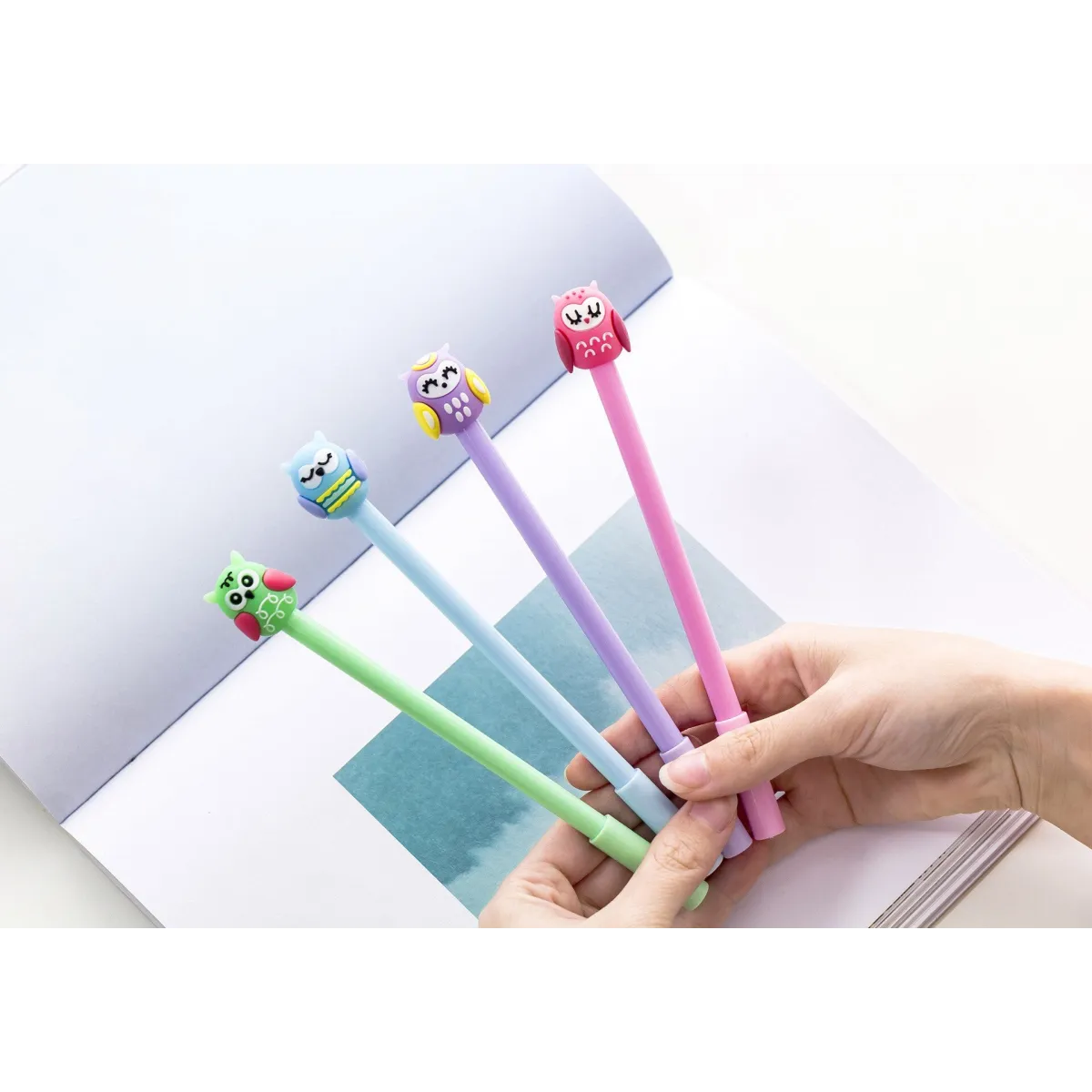 1pc Kawaii Animals Gel Pen - Stationery & More - 16