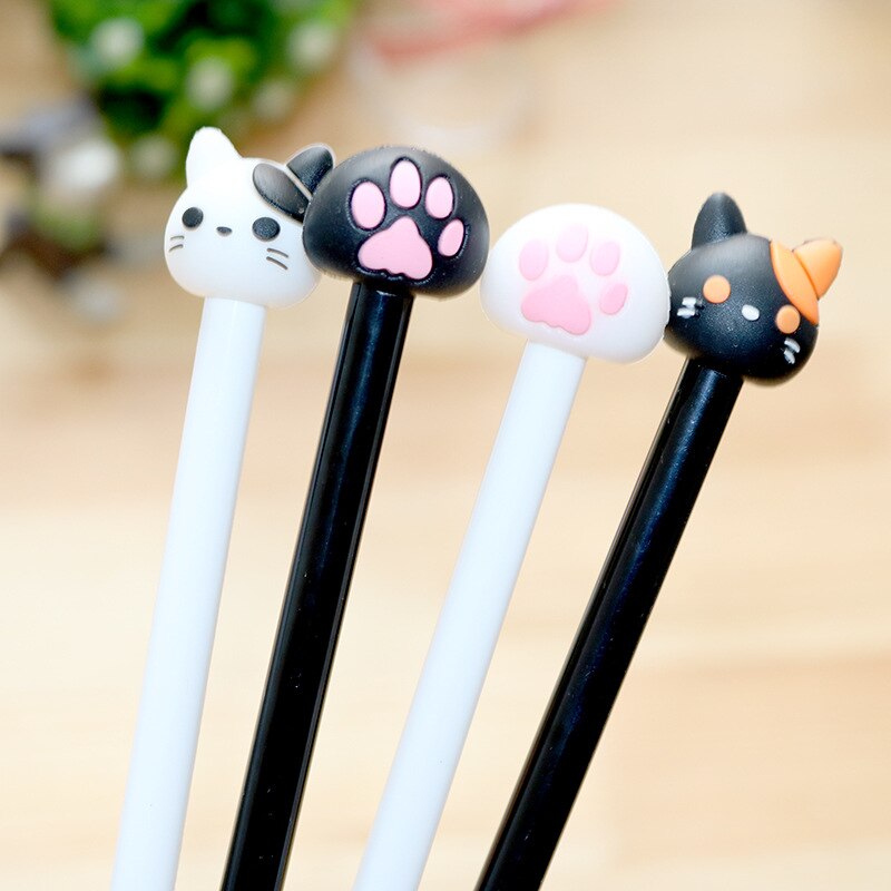 1pc Kawaii Animals Gel Pen - Cat Random 1pc - Stationary & More - Pens - 19 - 2024