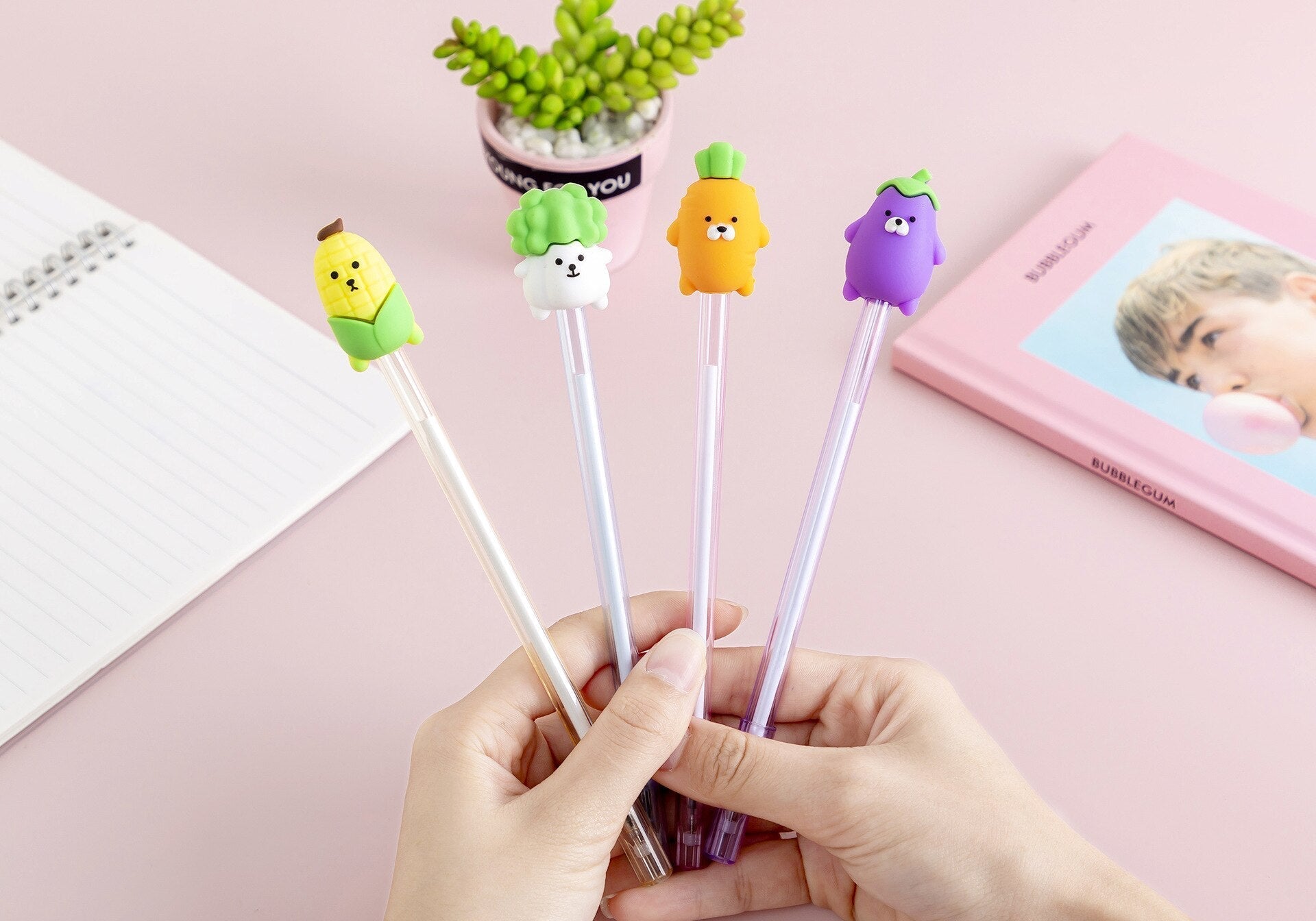 1pc Kawaii Animals Gel Pen - E Random 1pc - Stationary & More - Pens - 25 - 2024