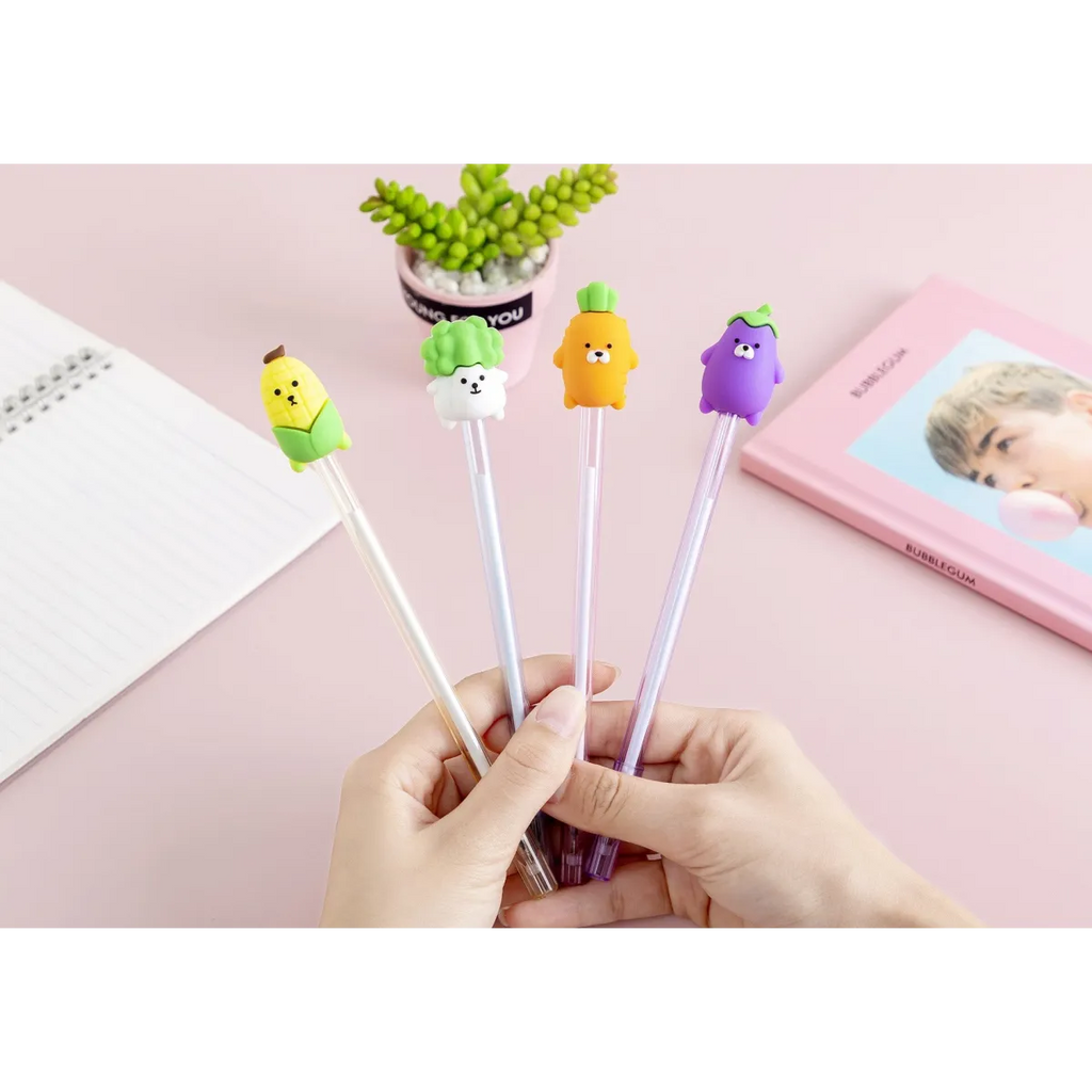 1pc Kawaii Animals Gel Pen - Stationery & More - 25