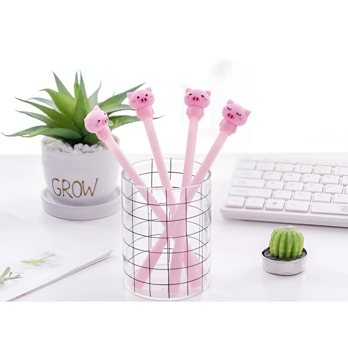 1pc Kawaii Animals Gel Pen - Stationery & More - 26