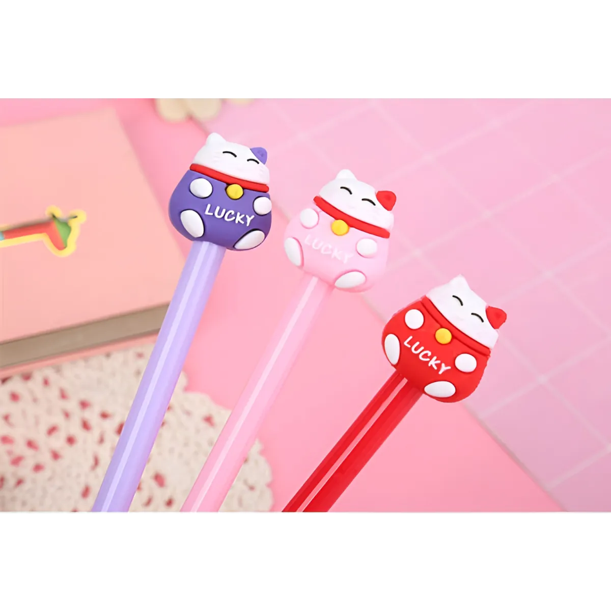 1pc Kawaii Animals Gel Pen - Stationery & More - 30
