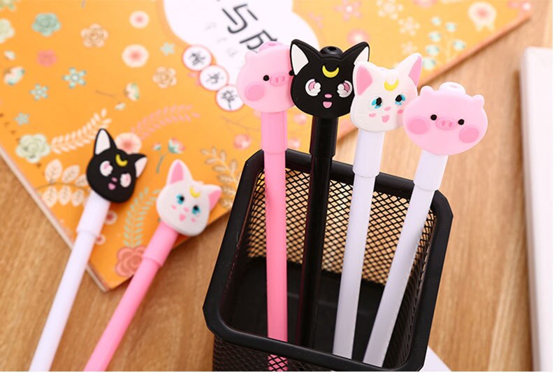 1pc Kawaii Animals Gel Pen - A Random 1pc - Stationary & More - Pens - 31 - 2024