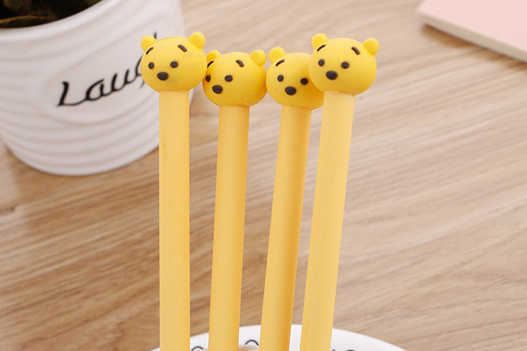 1pc Kawaii Animals Gel Pen - Bear 1pc - Stationary & More - Pens - 33 - 2024