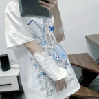 Harajuku Kawaii Anime Oversized Tee - T-Shirts - Short - T-Shirts - 10