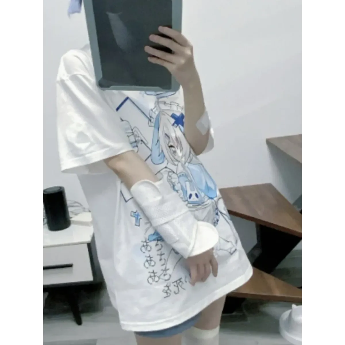 Harajuku Kawaii Anime Oversized Tee - T-Shirts - Short - T-Shirts - 3