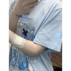 Harajuku Kawaii Anime Oversized Tee - T-Shirts - Short - T-Shirts - 5