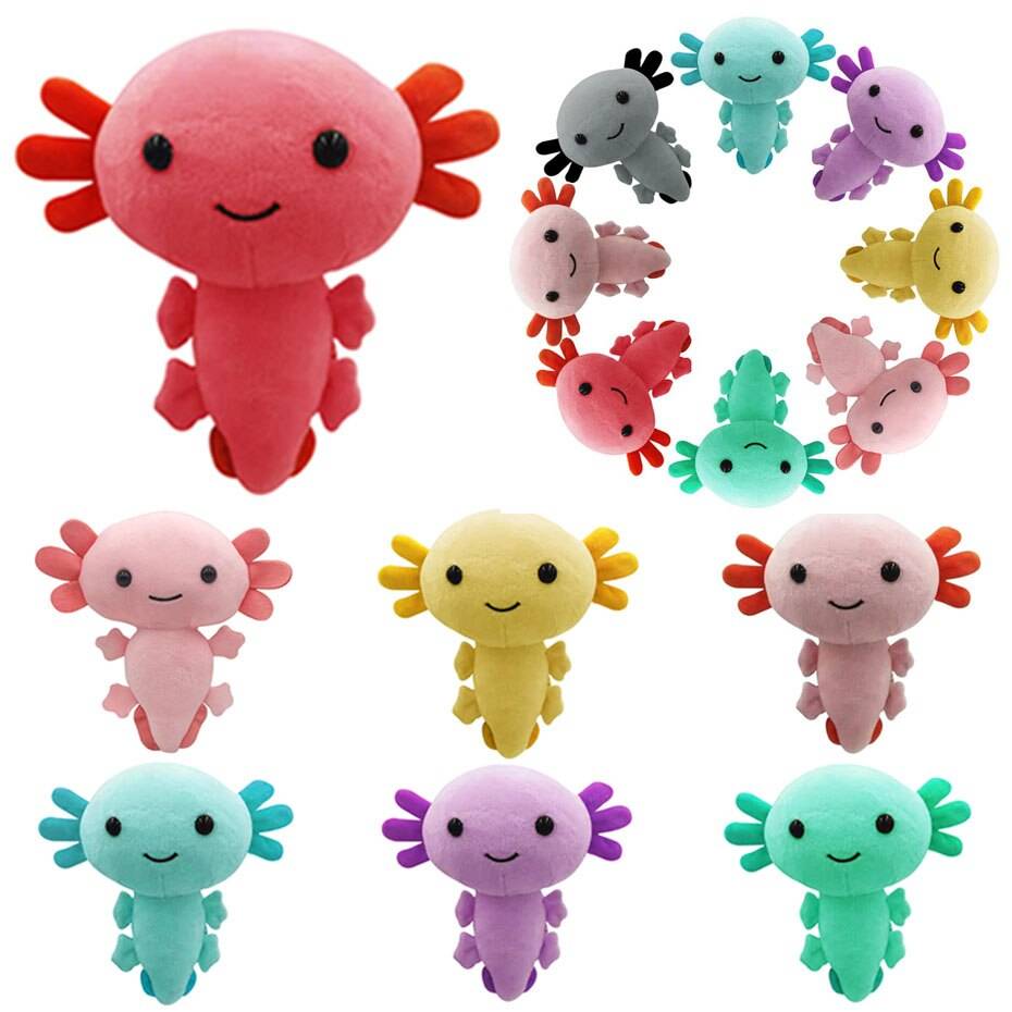 Kawaii Axolotl Plushies - Toys - Clothing - 7 - 2024