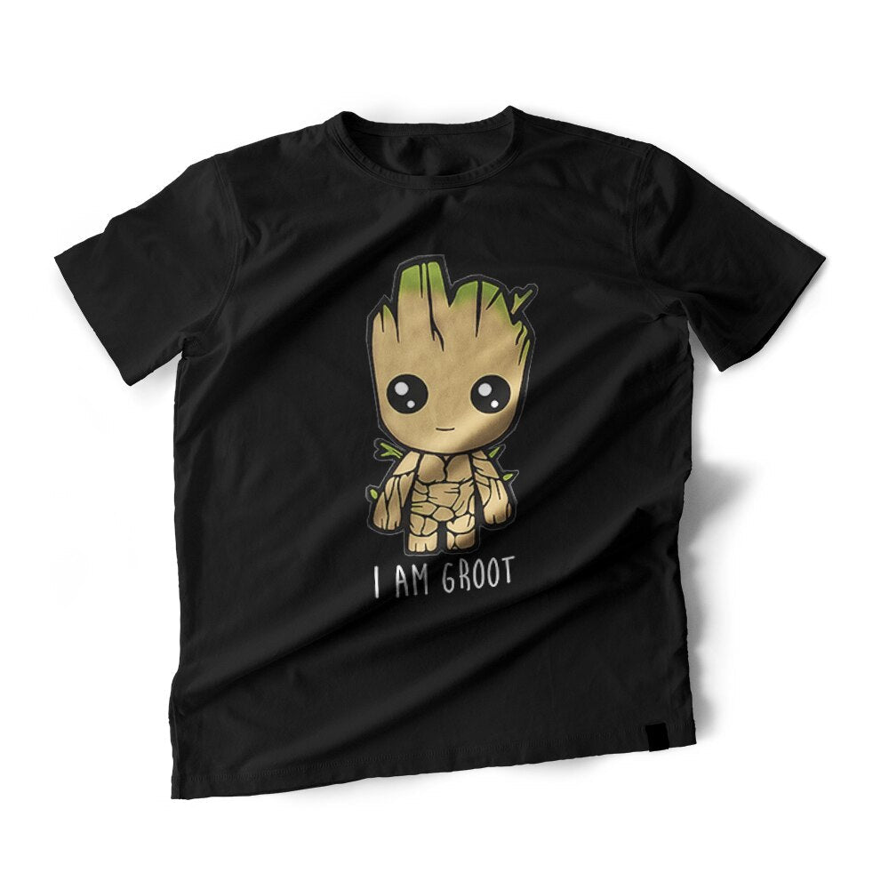 Kawaii Baby Groot Hoodie - black2 / XS - Women’s Clothing & Accessories - Shirts & Tops - 20 - 2024