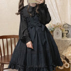Kawaii Bow Blouse Lolita Shirt - All Dresses - 2