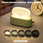 Toast LED Night Light – Kawaii Bread Lamp with Timer & Adjustable Brightness - Lighting - Lighting - 3