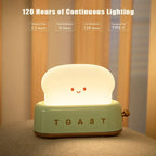 Toast LED Night Light – Kawaii Bread Lamp with Timer & Adjustable Brightness - Lighting - Lighting - 4