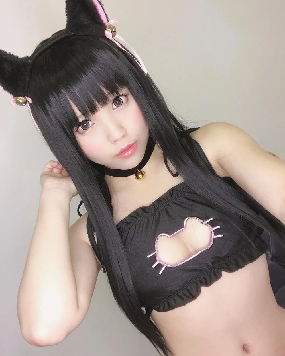 Kawaii Cat Collar Anime Lingerie Set - Women’s Clothing & Accessories - Lingerie - 6 - 2024