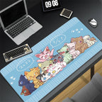 Kawaii Cat Constellation Desk Mat - Accessories - Stationary & More - 18