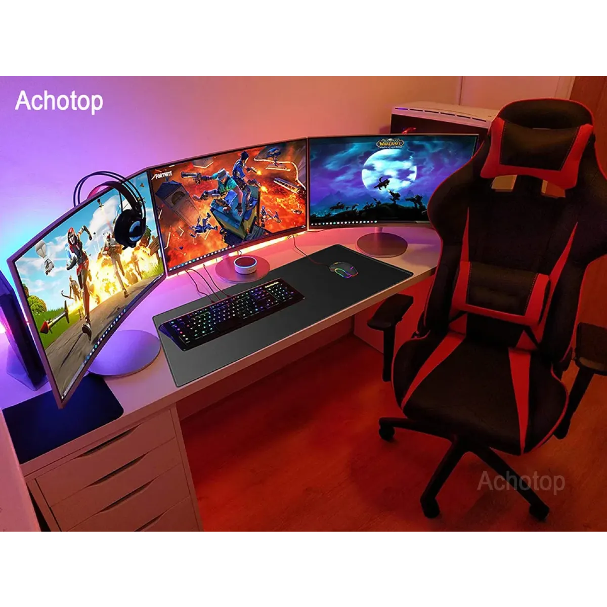 Kawaii Cat Constellation Desk Mat - Accessories - Stationary & More - 21