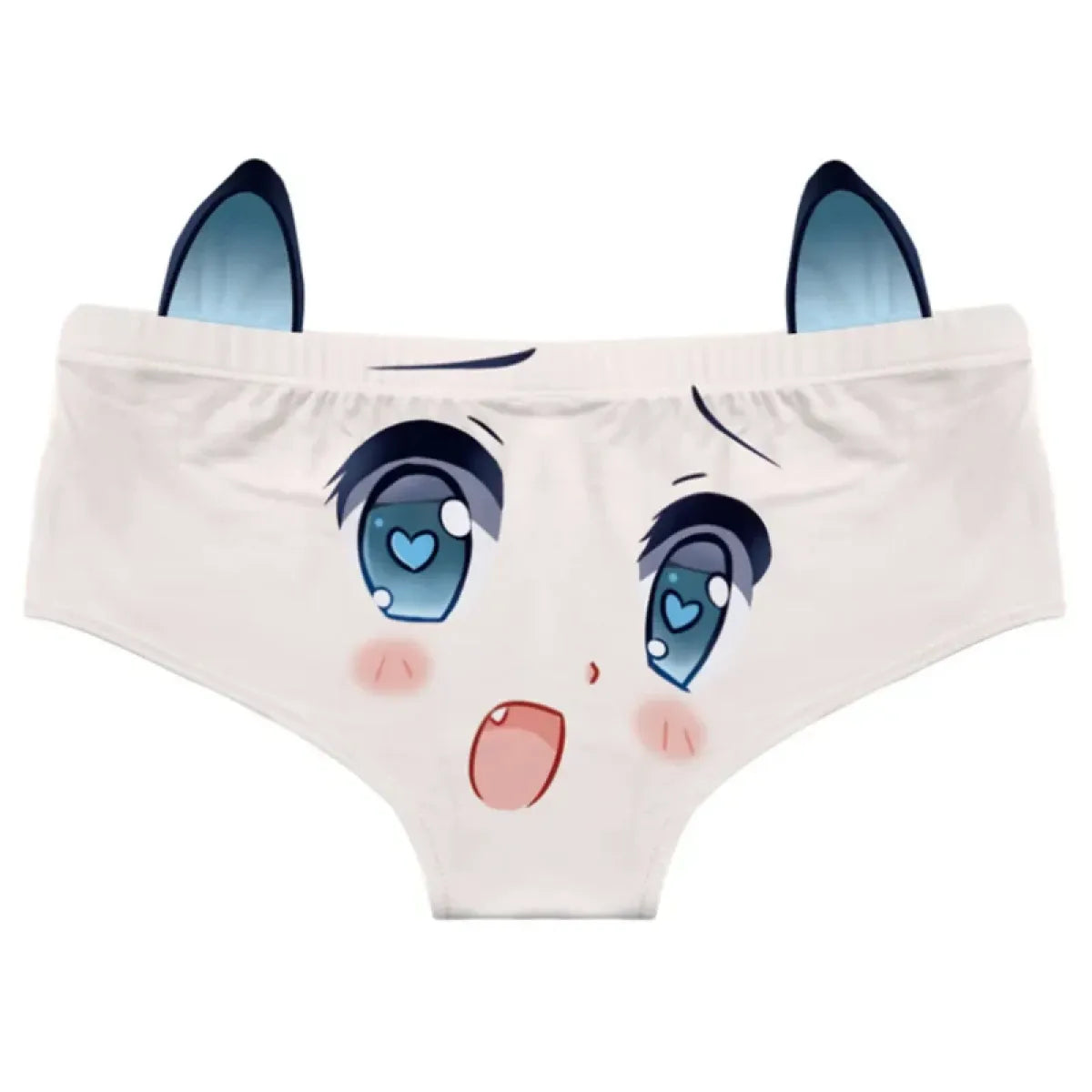 Kawaii Cat Ear Cotton Low Waist Panties - Women’s Clothing & Accessories - Lingerie - 5