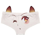 Kawaii Cat Ear Cotton Low Waist Panties - Women’s Clothing & Accessories - Lingerie - 7