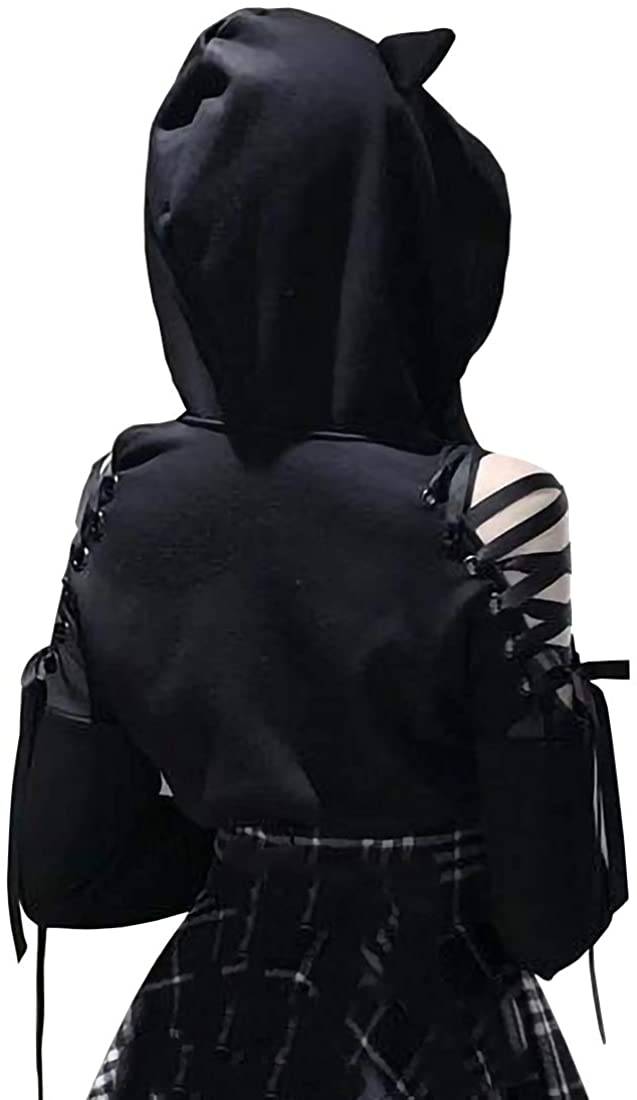 Kawaii Cat Ears Hoodie - Women’s Clothing & Accessories - Shirts & Tops - 10 - 2024