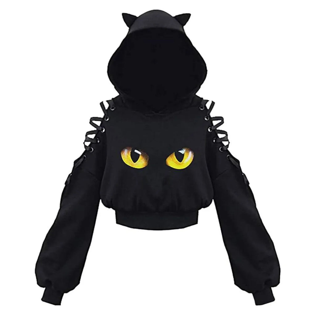 Kawaii Cat Ears Hoodie - Women’s Clothing & Accessories - Hooded - 2