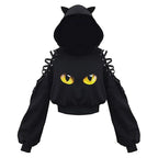 Kawaii Cat Ears Hoodie - Women’s Clothing & Accessories - Hooded - 2