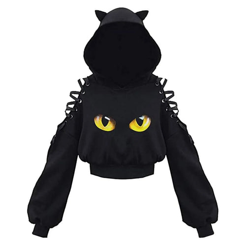 Kawaii Cat Ears Hoodie - Women’s Clothing & Accessories - Hooded - 2