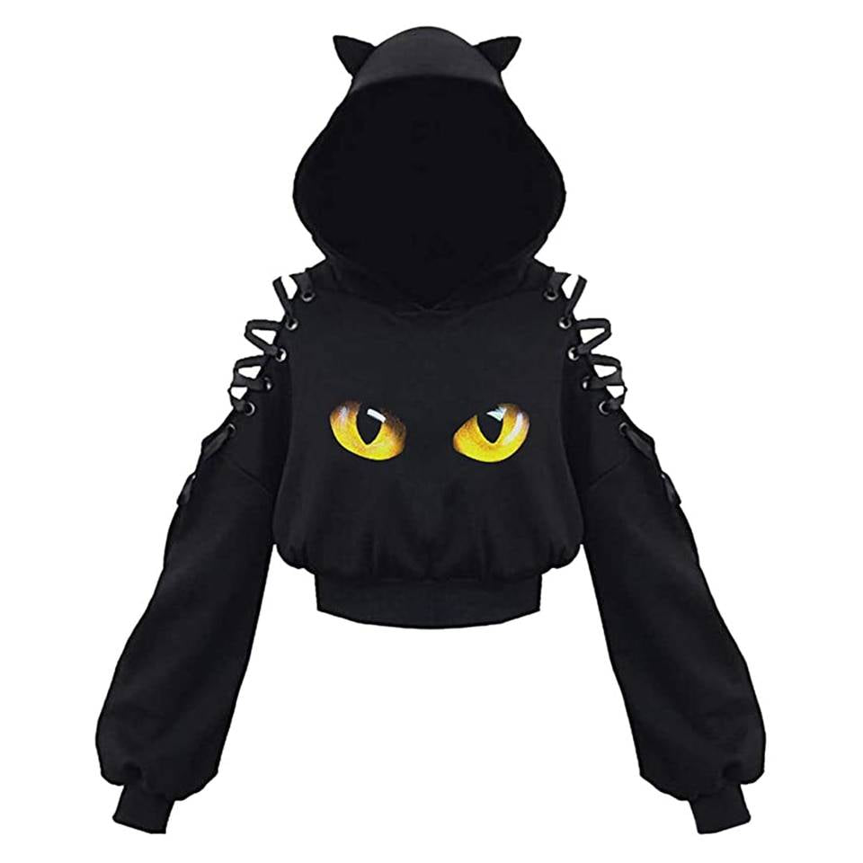 Kawaii Cat Ears Hoodie - Women’s Clothing & Accessories - Shirts & Tops - 5 - 2024