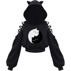 Kawaii Cat Ears Hoodie - Women’s Clothing & Accessories - Hooded - 7