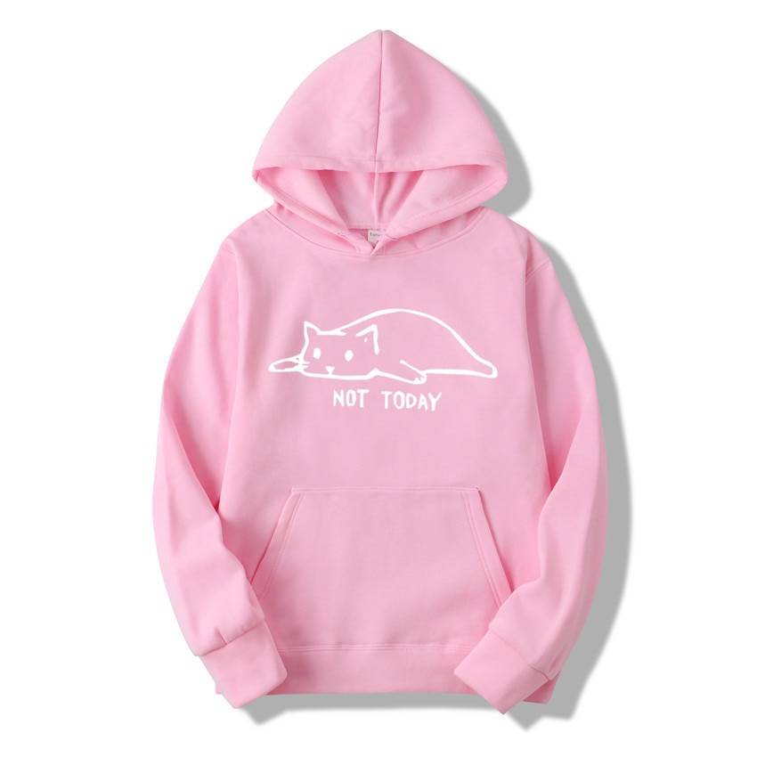 ’Not Today’ Hoodie - Women’s Clothing & Accessories - Shirts & Tops - 30 - 2024