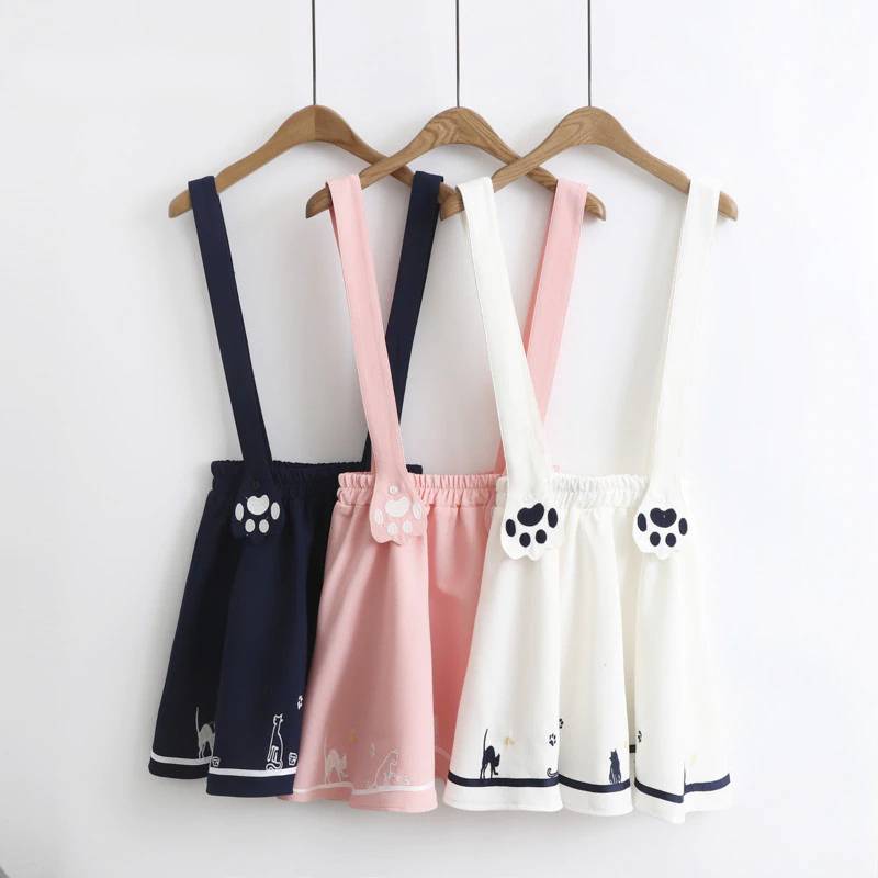 Kawaii Cat Paw Skirt - Bottoms - Skirts - 1 - 2024