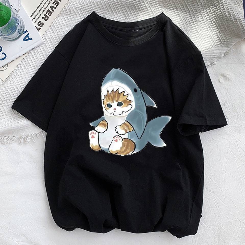 Kawaii Cat Graphic Tees - T-Shirts - Shirts & Tops - 8 - 2024