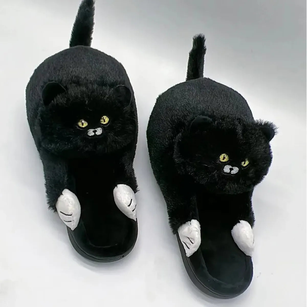 Kawaii Cat Winter Slippers for Women & Men - Women’s Clothing & Accessories - 10