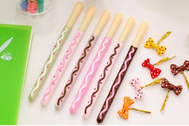 2x Kawaii Cookie Gel Pen - Stationary & More - Pens - 20 - 2024