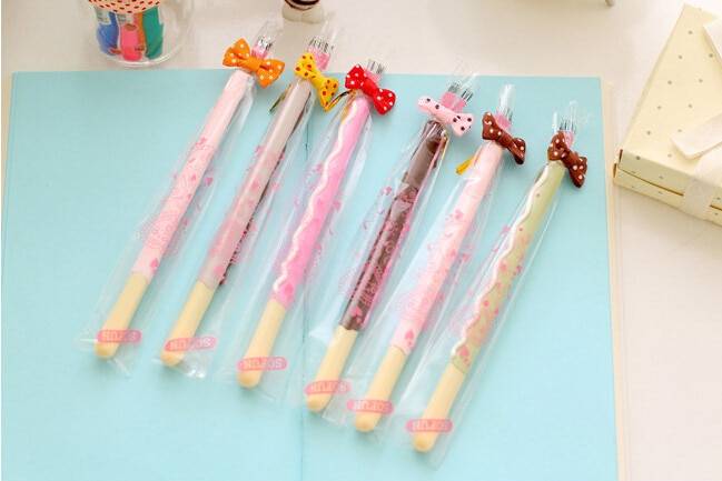 2x Kawaii Cookie Gel Pen - Stationary & More - Pens - 9 - 2024