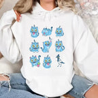 Kawaii Demon Tiger Hoodie - Unisex Fleece - Hoodies & Sweatshirts - Hoodie - 1