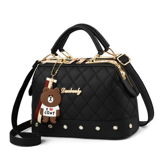 Women’s Quilted Handbag with Kawaii Design - Cute & Stylish - Women’s Clothing & Accessories - Handbags - 1 - 2024