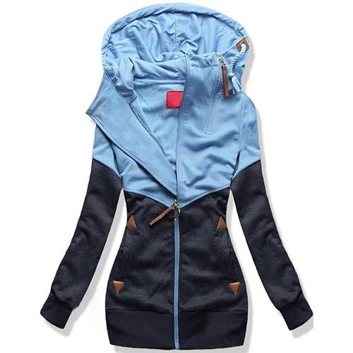 Kawaii Geometric Hoodie - Blue / L - Women’s Clothing & Accessories - Shirts & Tops - 8 - 2024