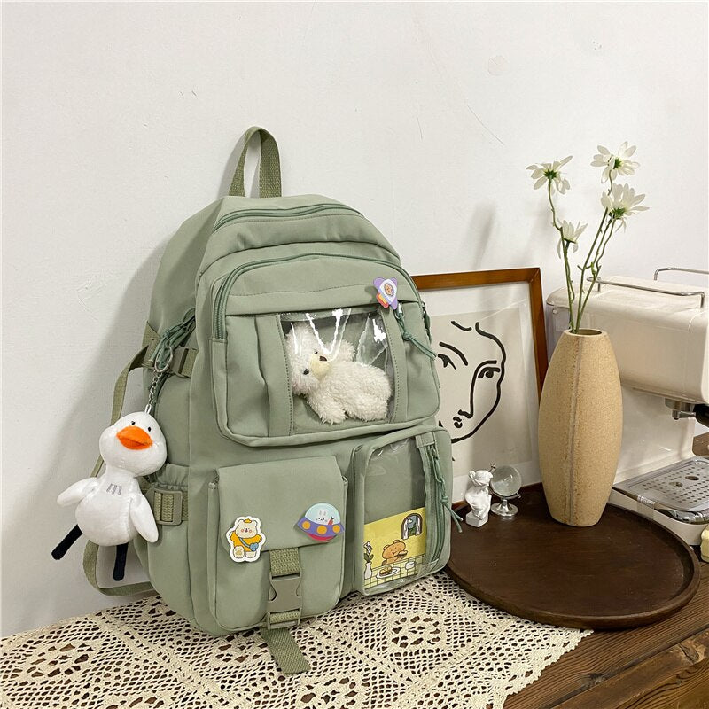 Kawaii Girl Travel Bag - Green - Women Bags & Wallets - Clothing - 8 - 2024