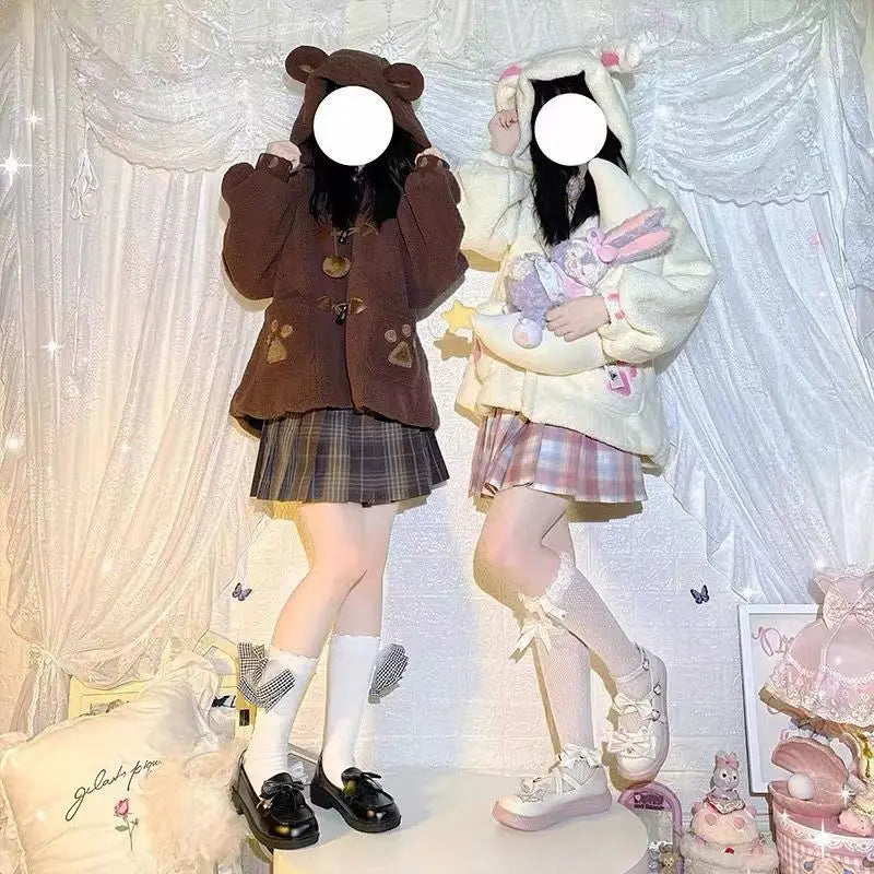 Kawaii Harajuku Style Cat Paw Winter Coat - Women’s Clothing & Accessories - Coats & Jackets - 17 - 2024