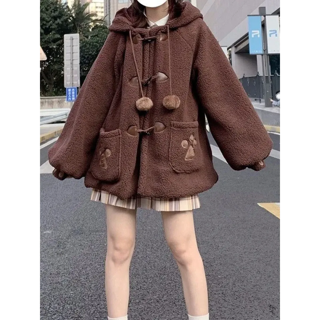 Kawaii Harajuku Style Cat Paw Winter Coat - Women’s Clothing & Accessories - Coats & Jackets - 18 - 2024