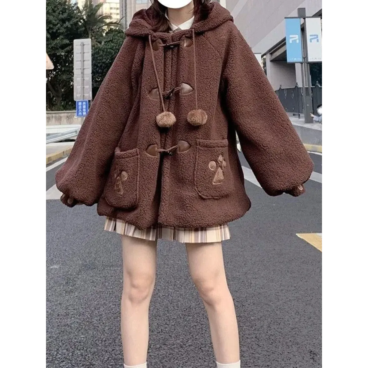 Kawaii Harajuku Style Cat Paw Winter Coat - Women’s Clothing & Accessories - Coats & Jackets - 18 - 2024