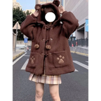 Kawaii Harajuku Style Cat Paw Winter Coat - Women’s Clothing & Accessories - Coats & Jackets - 19 - 2024