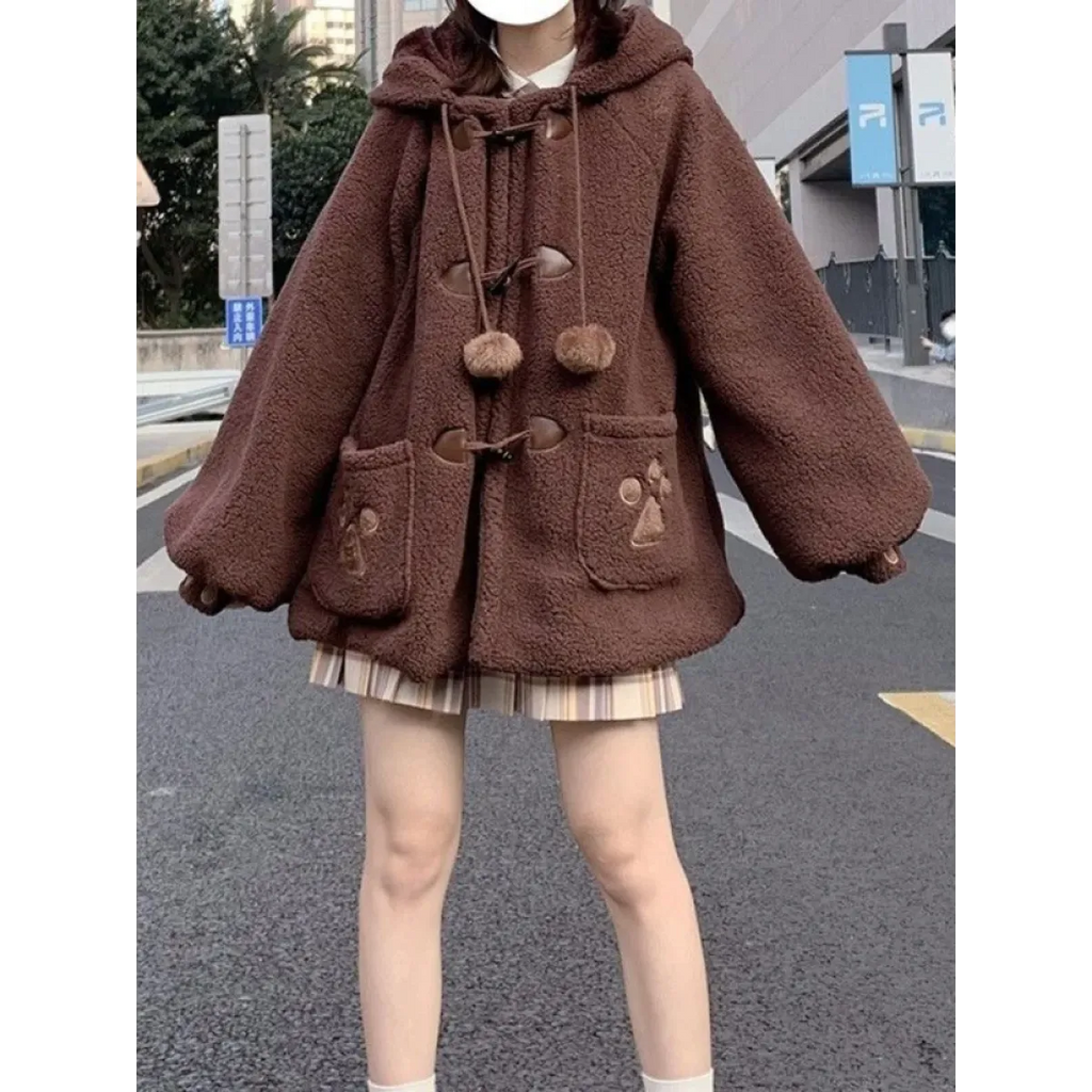 Kawaii Harajuku Style Cat Paw Winter Coat - Women’s Clothing & Accessories - Coats & Jackets - 4 - 2024