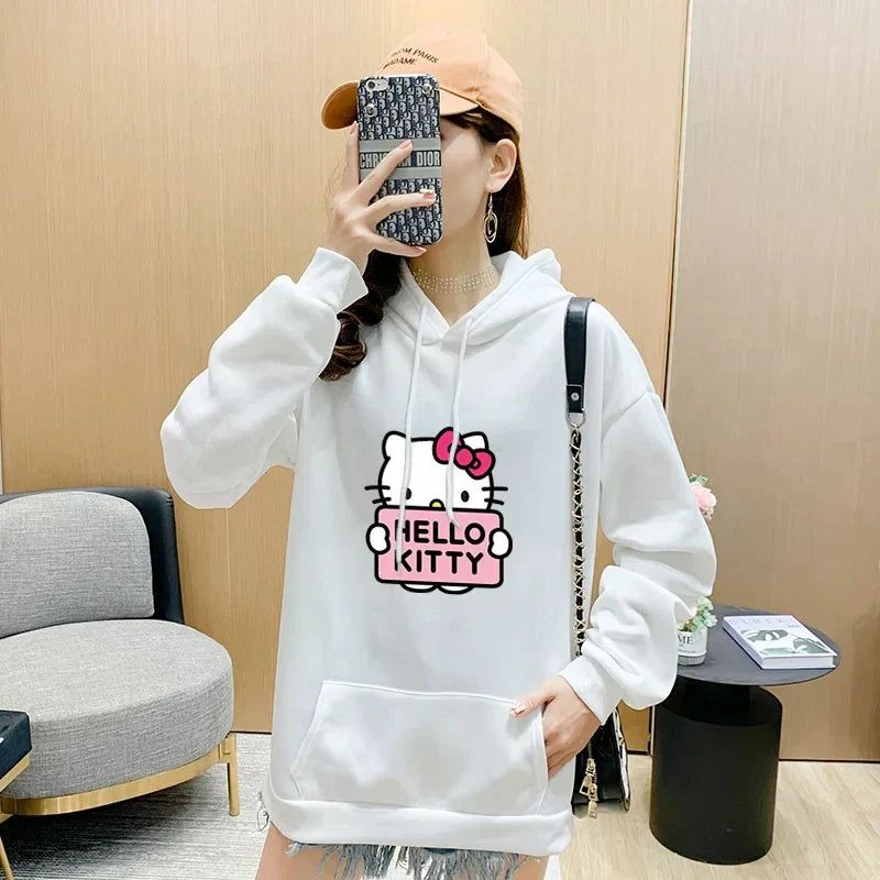 Unisex Hello Kitty Hoodie - Kawaii Harajuku Sweatshirt - T-Shirts - Hoodies - 2024 - 14 - Worldwide Shipping