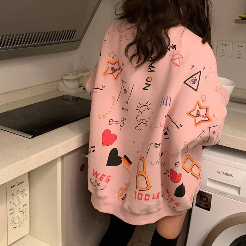 Kawaii Harajuku Sweatshirts - T-Shirts - 13