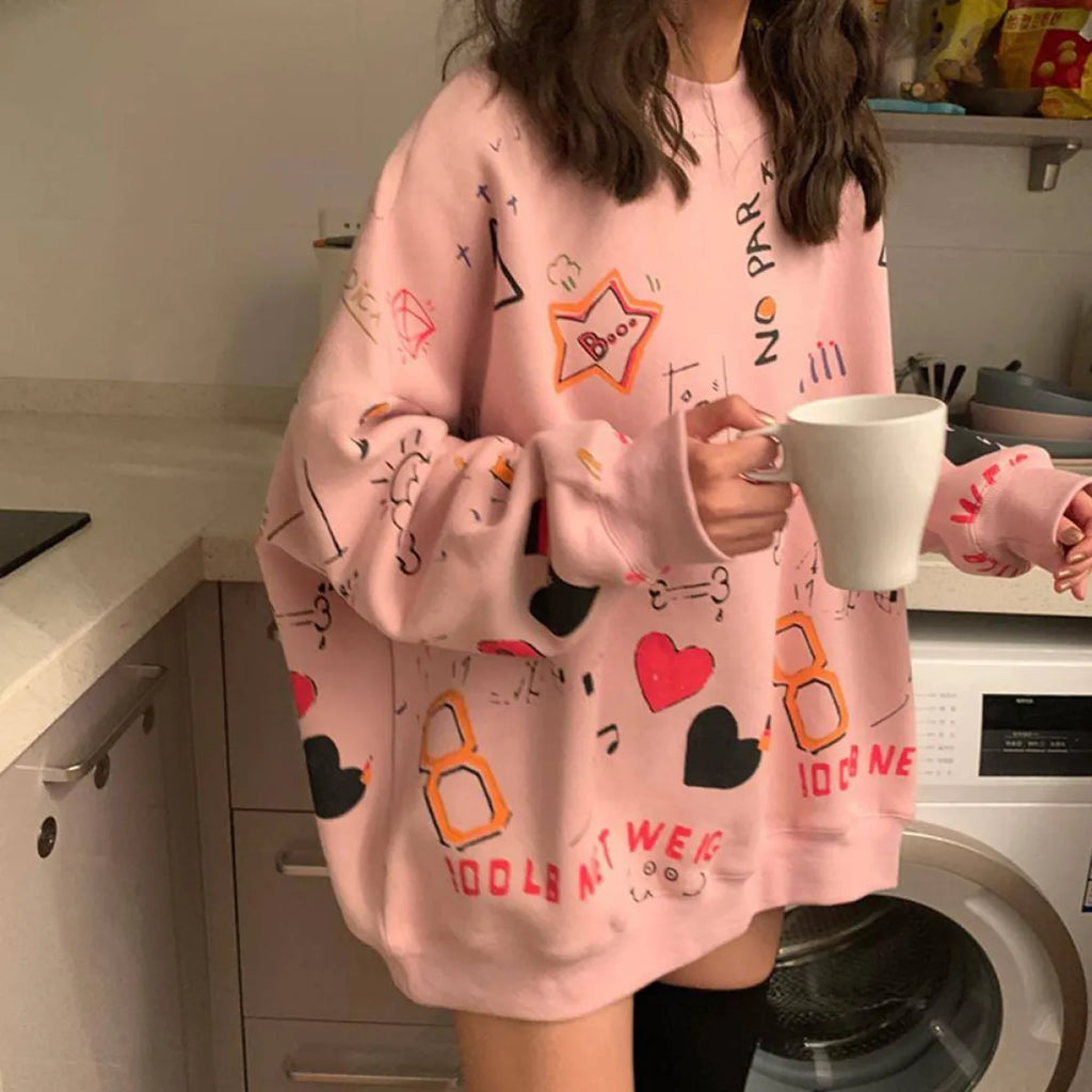 Kawaii Harajuku Sweatshirts - T-Shirts - 16