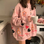 Kawaii Harajuku Sweatshirts - T-Shirts - 16