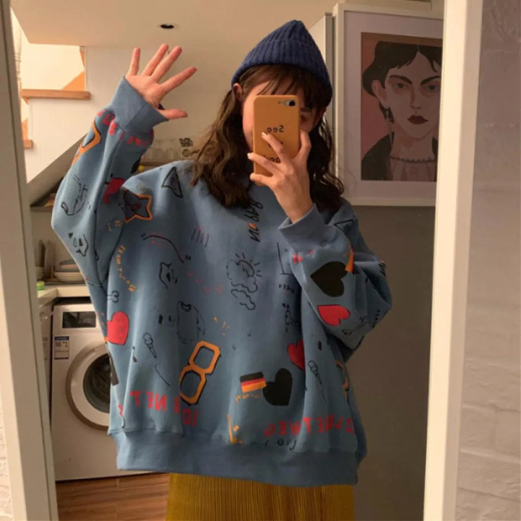 Kawaii Harajuku Sweatshirts - T-Shirts - 6