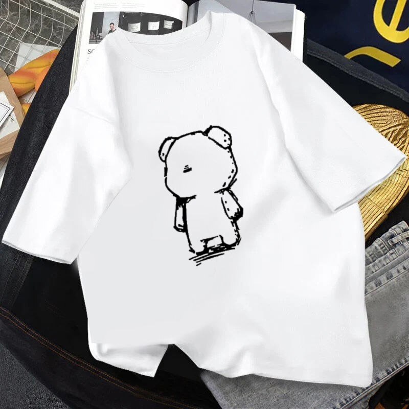 Kawaii Harajuku T-Shirts - white2 / M - T-Shirts - Shirts & Tops - 35 - 2024