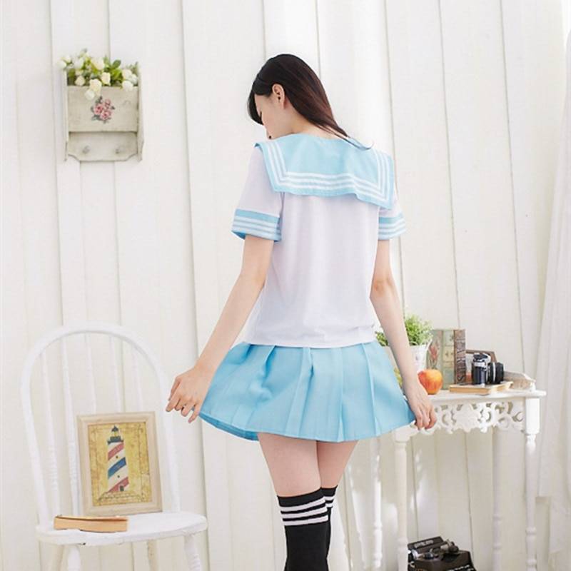 Kawaii Japanese School Uniform Anime - Bottoms - Shirts & Tops - 6 - 2024